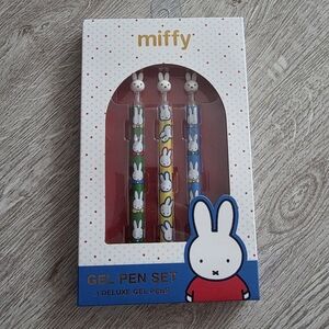 NEW Miffy Gel Pens Set